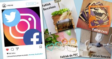 Comment partager les projets réalisés dans un fablab sur les réseaux sociaux